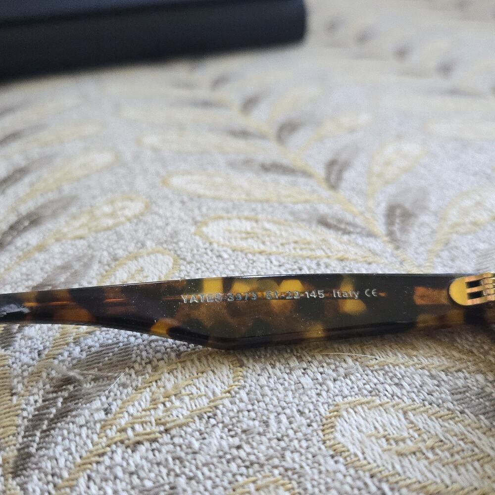 Warby Parker Sunglasses Brown Tortoise Gold Tone 51-22-145 W/ Case FRAMES ONLY - Picture 4 of 4
